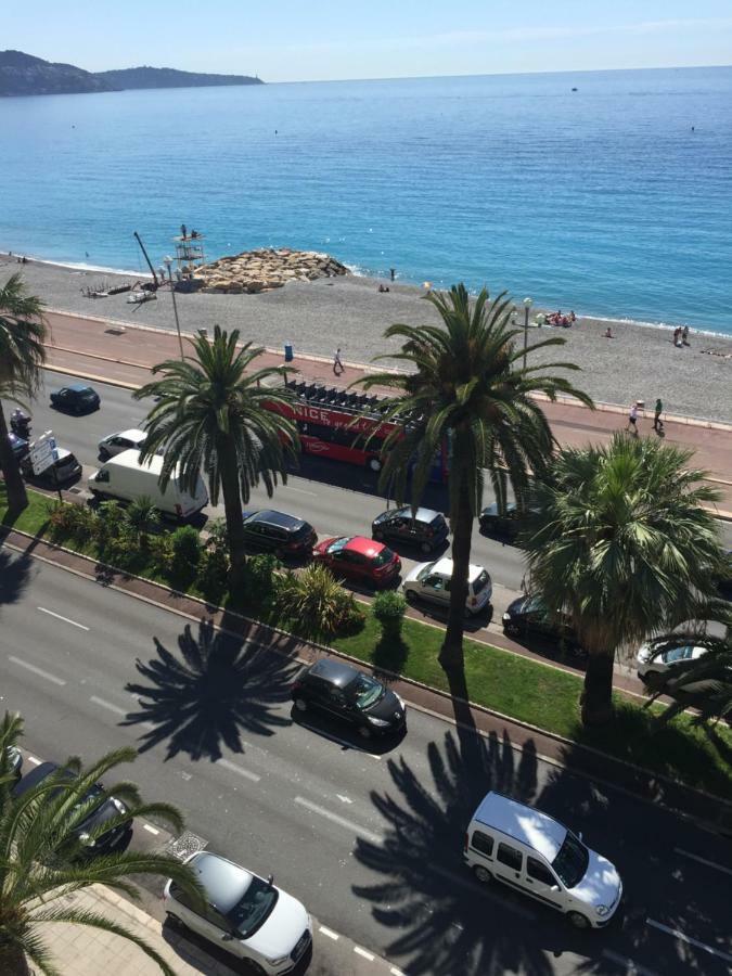 Beachfront Apartment Promenade Des Anglais Ницца Экстерьер фото